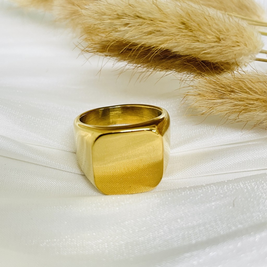 Stainless steel thick ring