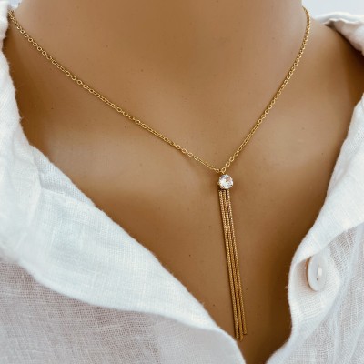Necklace+Earrings stainless steel
