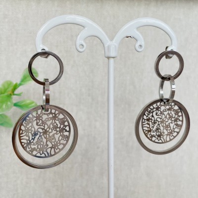 Necklace+Earrings Stainless Steel