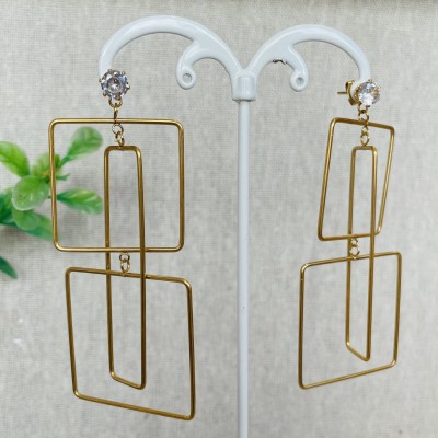 Necklace+Earrings Stainless Steel